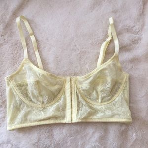 [free people] unlined balconette bralette